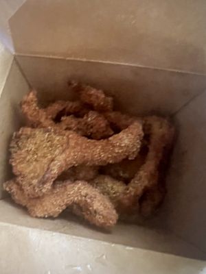 Oyster mushrooms   at I-tal Garden in New Orleans