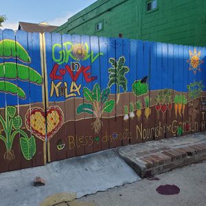 Outside at I-tal Garden in New Orleans