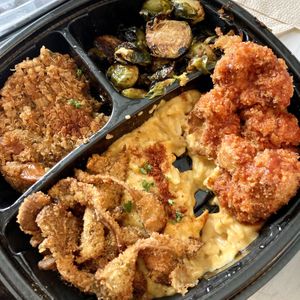 Build your own plate  #Veganuary at I-tal Garden in New Orleans