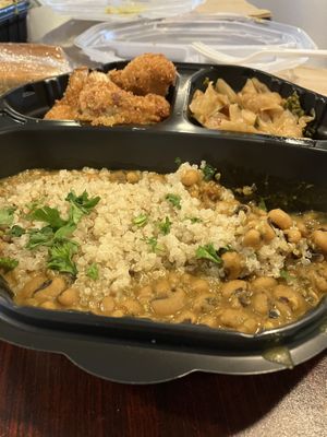 I-tal plate   at I-tal Garden in New Orleans