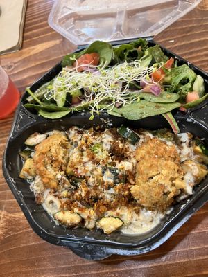 Cajun pasta 100/10  at I-tal Garden in New Orleans