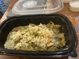 Okra stew  at I-tal Garden in New Orleans