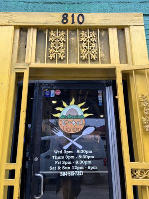   at I-tal Garden in New Orleans