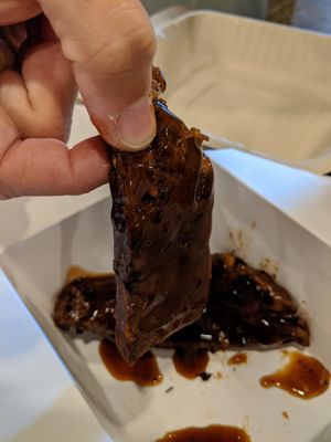 Jackfruit ribs were AMAZING at I-tal Garden in New Orleans