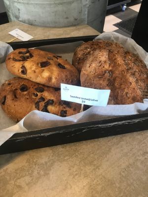 Vegan breads at Glazed Gluten Free Patisserie in Elsternwick