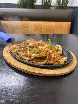 Fajitas (vegan)  at Abi's cafe in Minneapolis