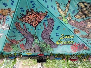 Outside   at Savage Sicko in Astoria