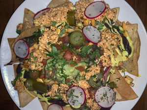 Get the nachos! at Savage Sicko in Astoria