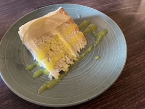 🍋 Lemon Heaven (Limoncello Cake)  at Maritime Express Cider Co. in Kentville