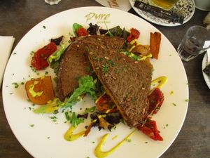 Vegan tosti at Pure in Uden