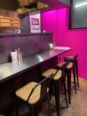 Counter seats at Bells in Tokyo