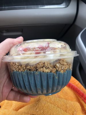 Spirulina base at Berries & Bowls in Gaithersburg
