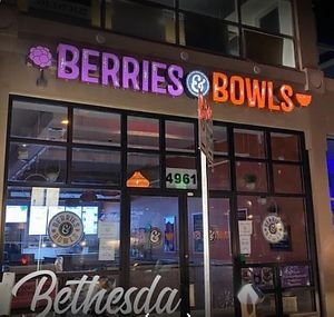  at Berries & Bowls in Gaithersburg
