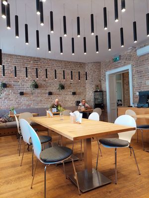 Inside at Mandala Étterem in Pecs