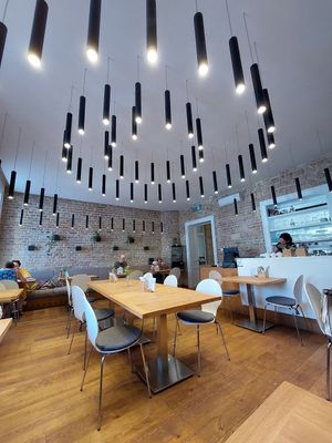 Inside at Mandala Étterem in Pecs