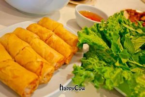 Vietnamese veggie egg rolls #28 at Thien Tam in El Monte