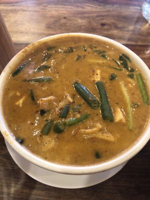 Penang curry  at Eisan Thai in Tel Aviv