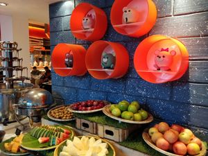 Fruits corner at The Line in Central Singapore