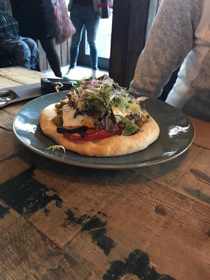 Falafel sandwich at Jells Lunchcafe in Middelburg