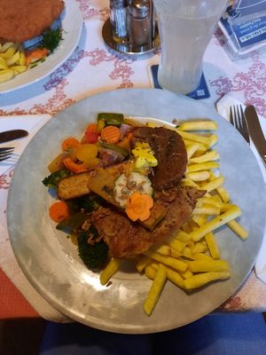 veganer Grillteller at Der Bambiwirt in Reichendorf