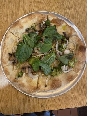  Vegan White Pizza  at Joe & Sal's Pizzeria in Brooklyn