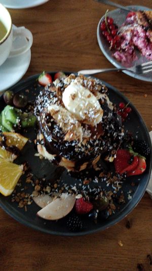 Pancakes at SOUL - Vegan Coffee Bar in Hamburg