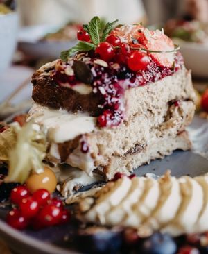 French Toast  at SOUL - Vegan Coffee Bar in Hamburg