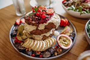 French Toast  at SOUL - Vegan Coffee Bar in Hamburg