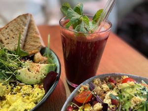   at SOUL - Vegan Coffee Bar in Hamburg