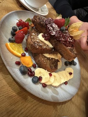 Frenchtoast   at SOUL - Vegan Coffee Bar in Hamburg