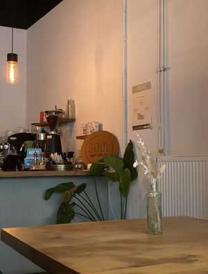   at SOUL - Vegan Coffee Bar in Hamburg