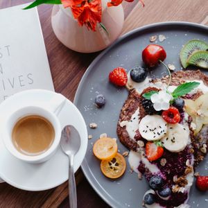 Vegan French Toast and Espresso at SOUL - Vegan Coffee Bar in Hamburg