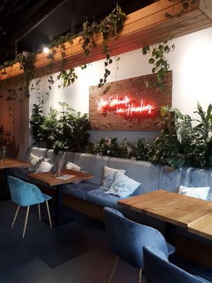 Inside at SOUL - Vegan Coffee Bar in Hamburg