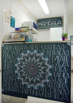 Caffe at Mandala Café in Sao Paulo