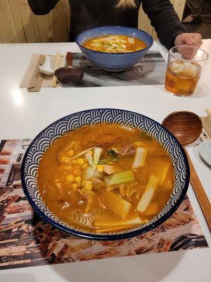 Vegan ramen at UDON in Santiago De Compostela