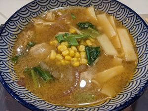 Vegan ramen at UDON in Santiago De Compostela