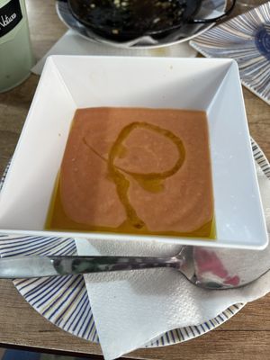 Salmorejo  at Bar Tapería Entre Amigos in Huelva