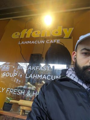 Front at Effendy in Amsterdam