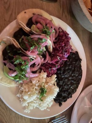 Vegan Tacos  at South in Leavenworth