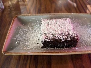 Chocolate brownie bites at Slug & Lettuce in Portsmouth