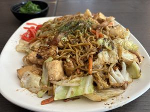 Vegan Yakisoba  at Suehiro Mini in Los Angeles
