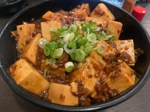 Mabo tofu   at Suehiro Mini in Los Angeles