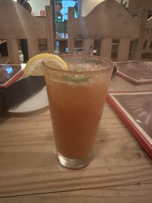 Michelada (try instead of beer)  at Gracias Madre in San Francisco