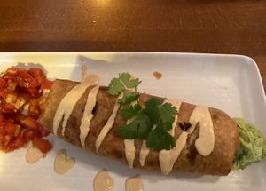 Breakfast Chimichanga  at Gracias Madre in San Francisco