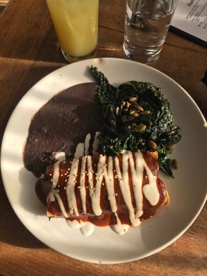 Enchiladas  at Gracias Madre in San Francisco