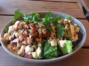 Bowl uno without rice at Gracias Madre in San Francisco