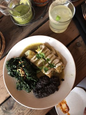 Enchiladas  at Gracias Madre in San Francisco