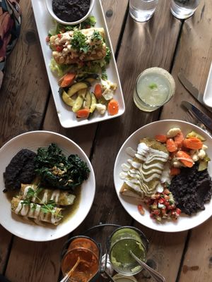 Flautas, enchiladas and tamales! at Gracias Madre in San Francisco