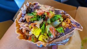 Update 7/22/20: Got their spicy chorizo burrito, colorful. Comes with house fried chips and salsa. Give it 8.5/10. Price point was on point but could of added more chorizo to even  at Gracias Madre in San Francisco