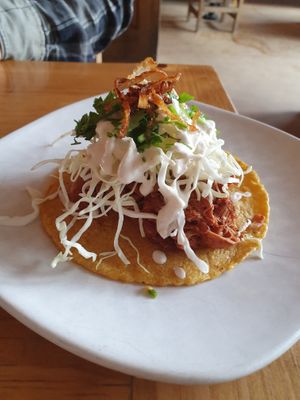 Jackfruit taco  at Gracias Madre in San Francisco